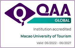 Macao University of Tourism IQR badge